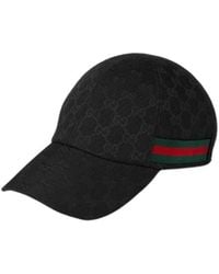 Gucci - Web Detailed Gg Baseball Hat - Lyst