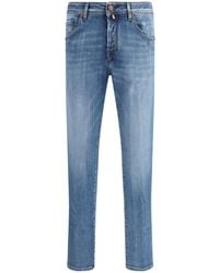 Jacob Cohen - Scott Cropped Slim Fit Jeans - Lyst