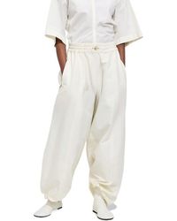 Bottega Veneta - Compact Cotton Toile Pants - Lyst