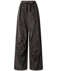 Pinko - Elasticated Drawstring-Waist Trousers - Lyst