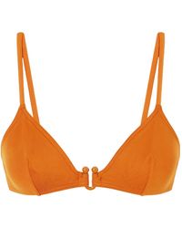 Eres - Stylish Embellished Triangle Bikini Top - Lyst