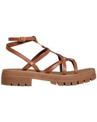 Celine - Clea Triomphe Strappy Sandal - Lyst