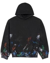Balenciaga - Painter's Shirt Hoodie - Lyst