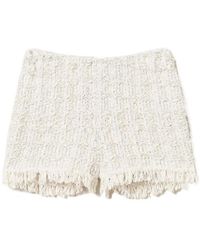 Twinset - Lurex Jacquard Shorts - Lyst