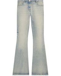 Courreges - Bootcut Cotton Jeans - Lyst