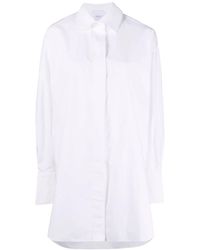 Patou - Logo-Print Long-Sleeved Shirt - Lyst