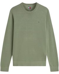 Tommy Hilfiger - Long-Sleeve Knitted Pullover - Lyst