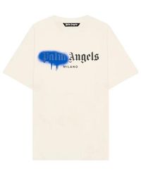 Palm Angels - Spray City Milan Dripping Logo T-Shirt - Lyst