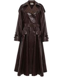 Chloé - Double-Breasted Long Riding Coat - Lyst