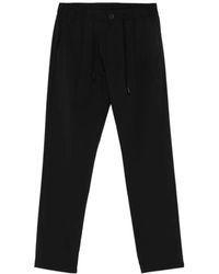 Herno - Drawstring Ruffled Trousers - Lyst
