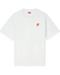KENZO - Elephant Logo' Oversized T-Shirt - Lyst