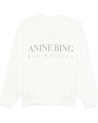 Anine Bing - Los Angeles Crew Neck Sweatshirt - Lyst