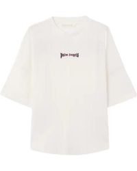 Palm Angels - Logo-Print Crew-Neck T-Shirt - Lyst