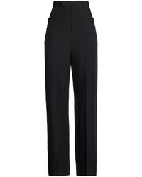 Rick Owens - Plain Colour Wide-Leg Trousers - Lyst