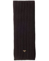 Prada - Wool Scarf - Lyst