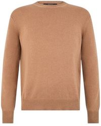 Herno - Crew-Neck Knitted Sweater - Lyst