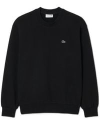 Lacoste - Logo Crew Neck Sweatshirt - Lyst