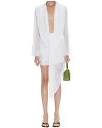 Christopher Esber - Draped Ruched Mini Dress - Lyst