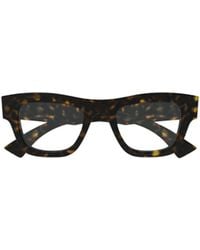 Gucci - Eyewear Rectangular Acetate Glasses And Frames - Lyst