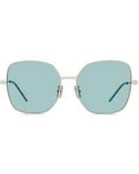 Givenchy - Temple-Detail Round-Frame Sunglasses - Lyst