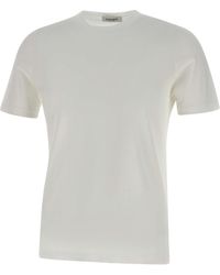 Kangra Cashmere - Kangra Short-Sleeved Crewneck T-Shirt - Lyst
