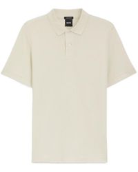 BOSS - Boss Short-Sleeved Straight Hem Polo Shirt - Lyst
