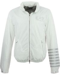 EA7 - Logo Letter Casual Jacket - Lyst