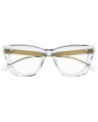 Gucci - Eyewear Square Frame Glasses - Lyst