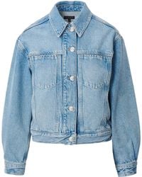 Rag & Bone - Marie Denim Trucker Jacket - Lyst