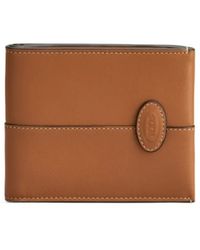 Tod's - Bi-Fold Leather Wallet - Lyst