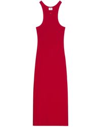 Courreges - Fitted Midi Dress - Lyst