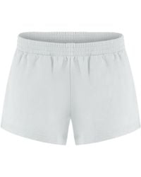 Balenciaga - Elastic Waist Drawstring Shorts - Lyst