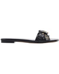 Chloé - Chloé Mae Knot-Detailed Slides - Lyst