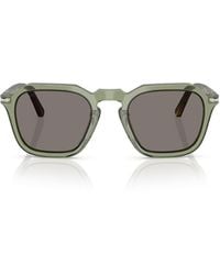 Persol - Geometric-Frame Sunglasses - Lyst