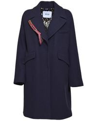Bazar Deluxe - Collared Single-Breasted Coat - Lyst