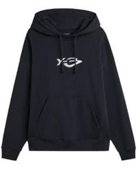 Y-3 - French Terry Liquid Logo Hoodie - Lyst