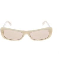 Jacquemus - X Linda Farrow Rectangle Frame Sunglasses - Lyst