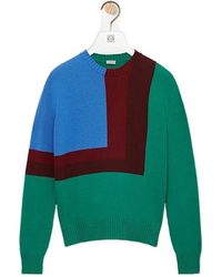 Loewe - X Albers Homage To The Square Knitted Jumper - Lyst