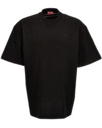 DIESEL - T-Boggy-Megoval-D T-Shirt - Lyst