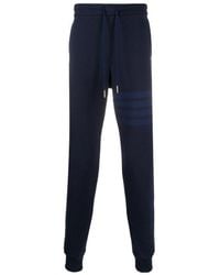 Thom Browne - Bar Drawstring Track Pants - Lyst