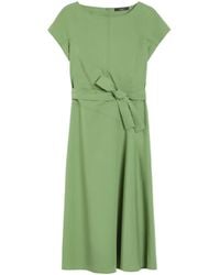 Weekend by Maxmara - Poplin Dress With Belt - Lyst