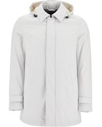Herno - Gortex Long-Sleeved Hooded Jacket - Lyst