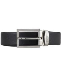 Emporio Armani - Logo-Buckle Fastened Belt - Lyst