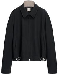 Dior - Zipped Jacket With Cd Buckles - Lyst