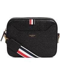 Thom Browne - Small Rwb Striped Zipped Camera Bag - Lyst