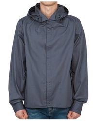 C.P. Company - Hooded Cotton Shirt Jacket - Lyst
