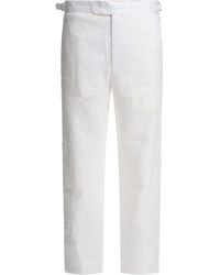 Bode - Embroidered Straight Leg Pants - Lyst
