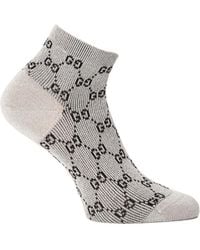 Gucci - Simple Ankle Socks - Lyst