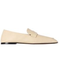 The Row - Square Toe Loafers - Lyst