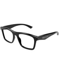 McQueen - Eyewear Square Frame Glasses - Lyst